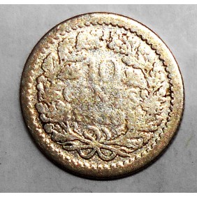 NETHERLANDS 10 Cents 1910 AG