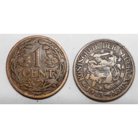 NETHERLANDS 1 Cent 1915