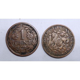 NETHERLANDS 1 Cent 1917