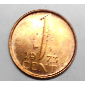 NETHERLANDS 1 Cent 1973