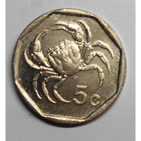 MALTA 5 Cents 1995