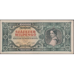 HUNGARY 100.000 Milpengo 1946