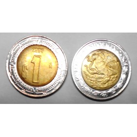MEXICO 1 Peso 2005 Bimetallic