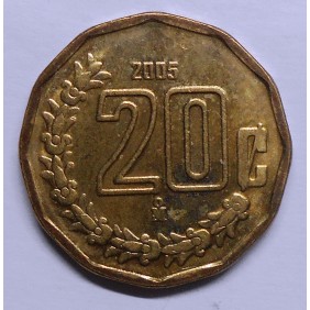MEXICO 20 Centavos 2005
