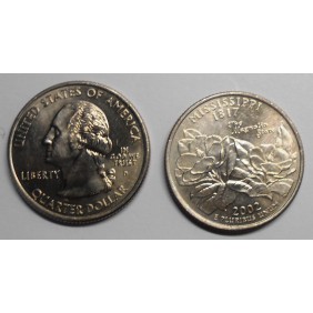 USA 1/4 Dollar 2002 D...
