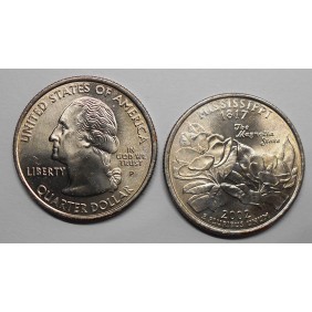 USA 1/4 Dollar 2002 P...