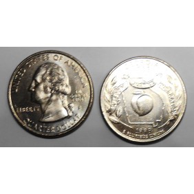 USA 1/4 Dollar 1999 P Georgia