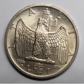 1 Lira 1936 FDC
