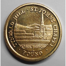 ISLE OF MAN 1 Pound 2007 AA...