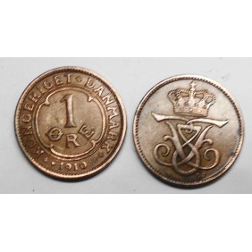 DENMARK 1 Ore 1910