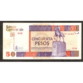 CUBA 50 Pesos Convertibles...