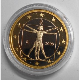 ITALIA 1 Euro 2008 Proof