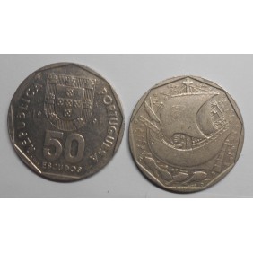 PORTUGAL 50 Escudos 1991