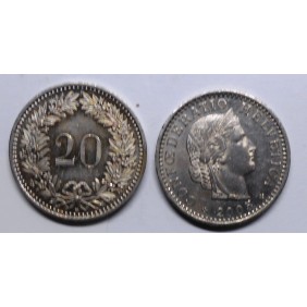 SWITZERLAND 20 Rappen 2005