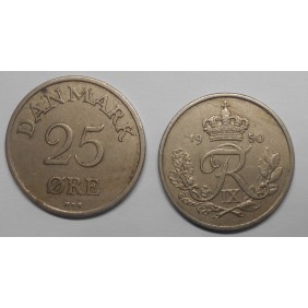 DENMARK 25 Ore 1950