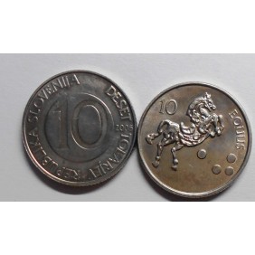 SLOVENIA 10 Tolarjev 2005