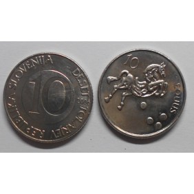 SLOVENIA 10 Tolarjev 2006