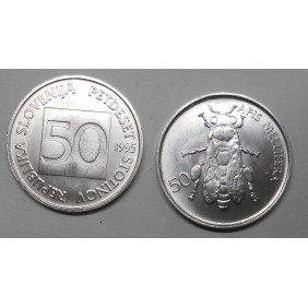 SLOVENIA 50 Stotinov 1995