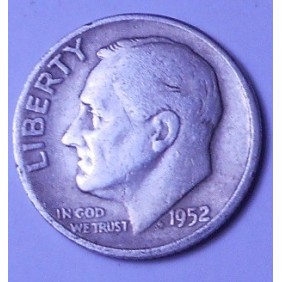 USA Roosevelt Dime 1952 AG