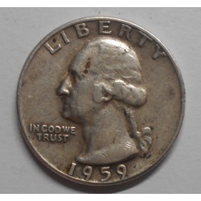 USA Washington Quarter 1959 AG