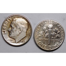 USA Roosevelt Dime 1959D  AG