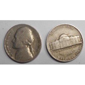 USA 5 Cents 1941 S Jefferson
