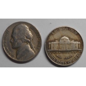 USA 5 Cents 1948 Jefferson