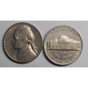 USA 5 Cents 1961 D Jefferson