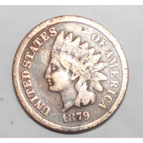 USA 1 Cent 1879 Indian Head