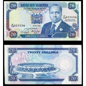 KENYA 20 Shillings 1989