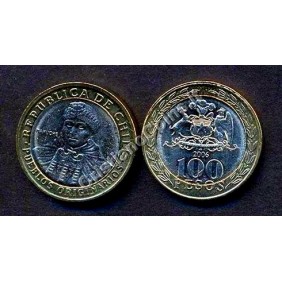 CHILE 100 Pesos 2006...