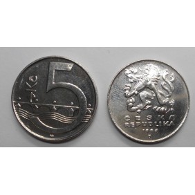 CZECH REPUBLIC 5 Korun 1996