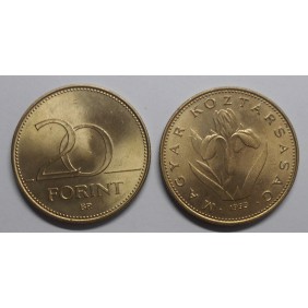 HUNGARY 20 Forint 1993