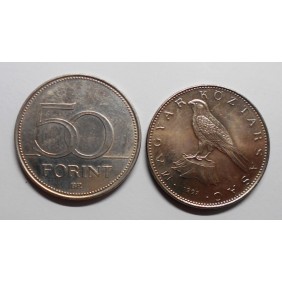 HUNGARY 50 Forint 1997 Falcon
