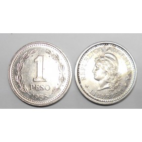 ARGENTINA 1 Peso 1958
