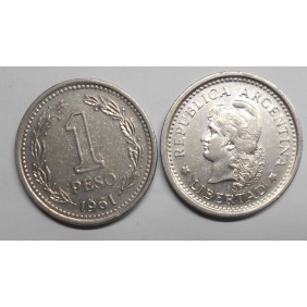 ARGENTINA 1 Peso 1961