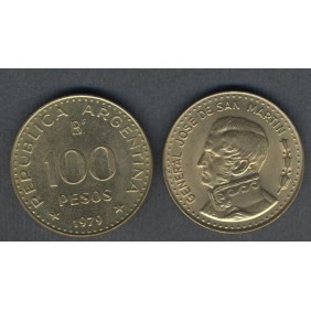 ARGENTINA 100 Pesos 1979 KM 85