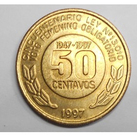 ARGENTINA 50 Centavos 1997...