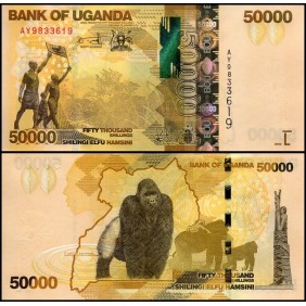 UGANDA 50.000 Shillings 2022