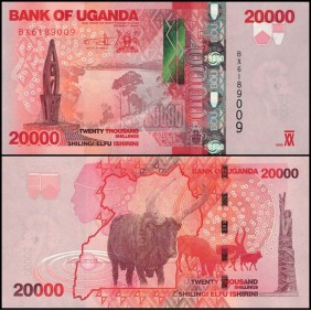 UGANDA 20.000 Shillings 2022