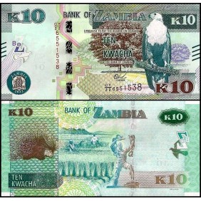 ZAMBIA 10 Kwacha 2022