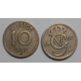 SWEDEN 10 Ore 1940
