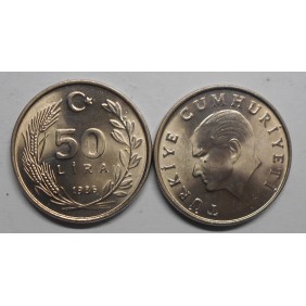 TURKEY 50 Lira 1986