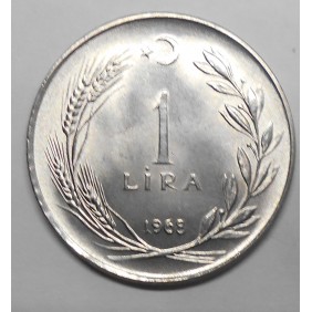 TURKEY 1 Lira 1968
