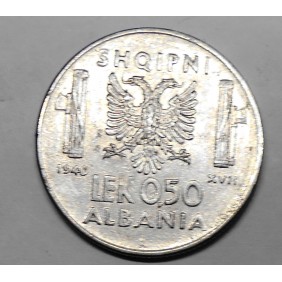 ALBANIA 0,50 Lek 1940