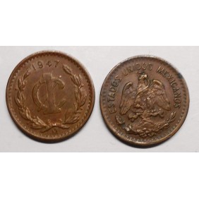 MEXICO 1 Centavo 1947
