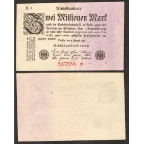 GERMANY 2 Millionen Mark 1923