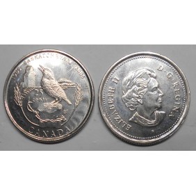 CANADA 25 Cents 2005...