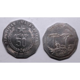 MADAGASCAR 50 Ariary 1996