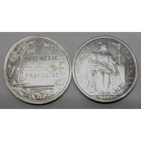 FRENCH POLYNESIA 2 Francs 1996